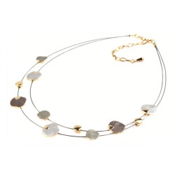Ginko Collier - Coffee Gold