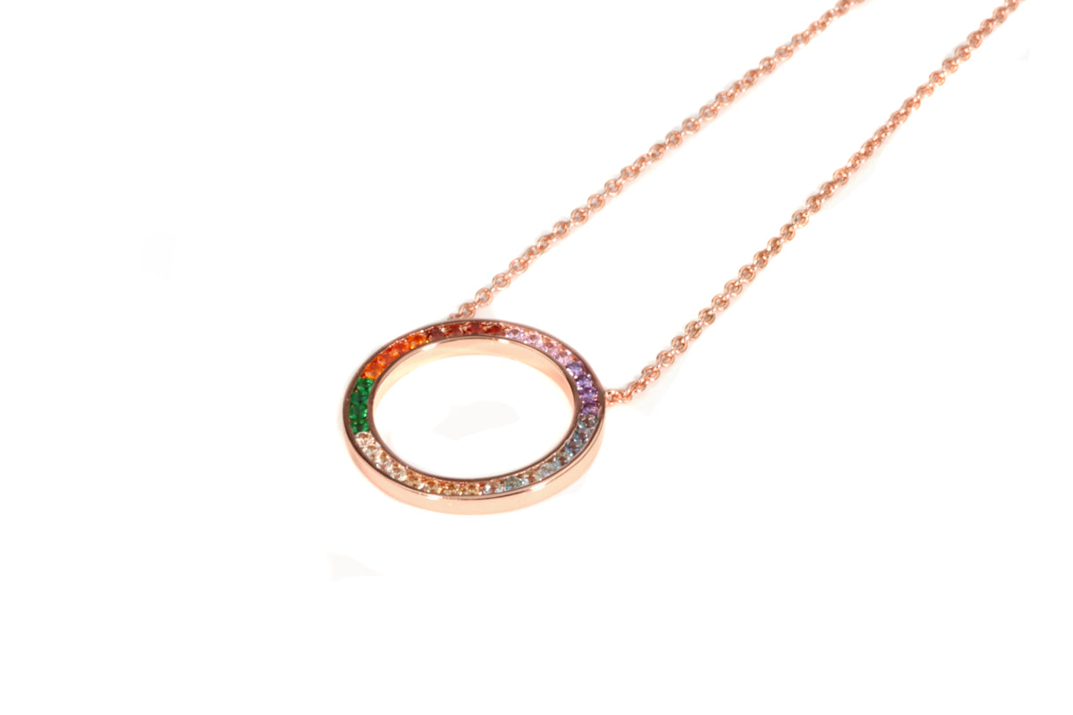 Anhänger - Multi Ring - Rosegold