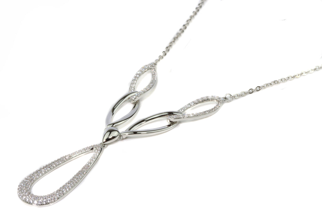Ypsilon Collier Zirkonia