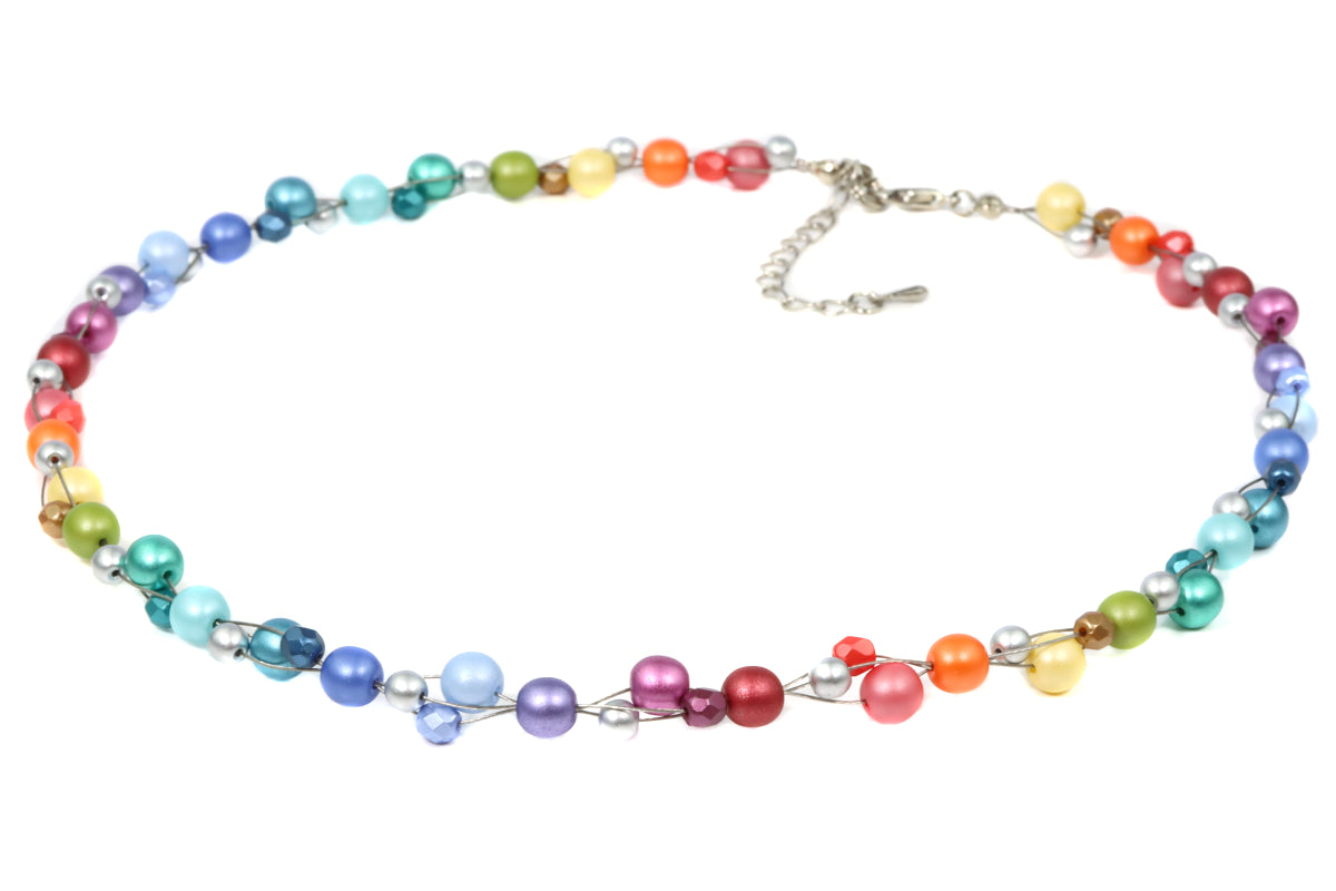 Collier Muschelkernperlen - Multi