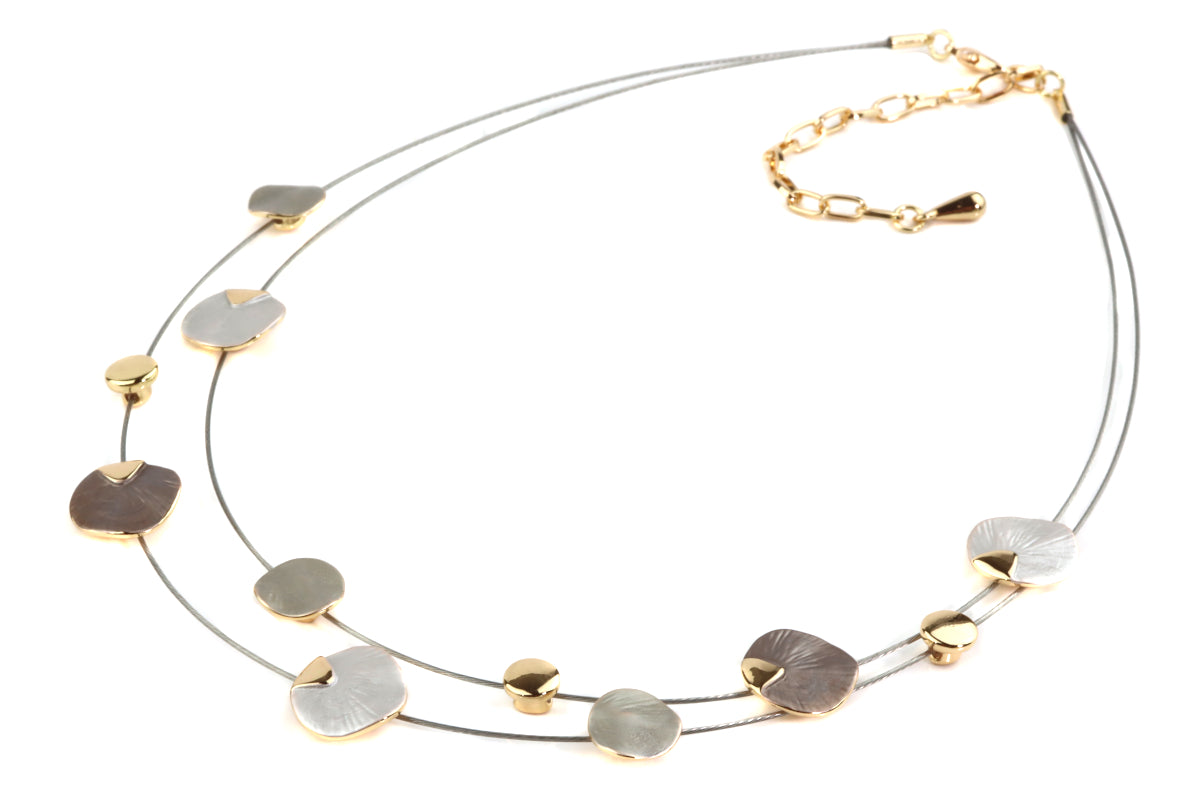 Ginko Collier - Coffee Gold