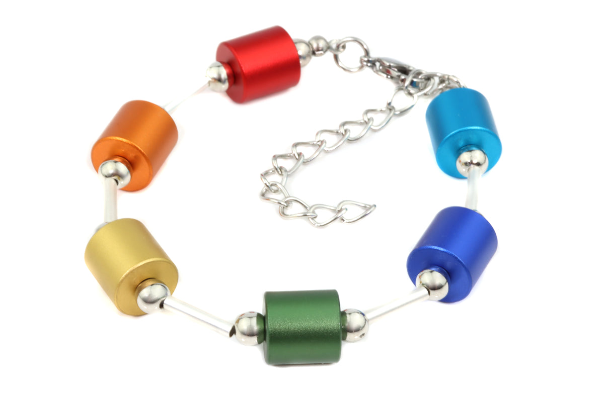 Armband Zylinder Spacer - Multi