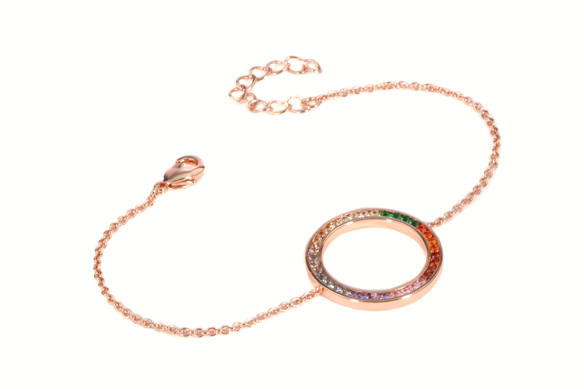 Armband - Multi Ring - Rosegold